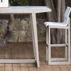 SKAAL COLLECTION - TABOURET BATYLINE EDEN BLANC