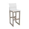 SKAAL COLLECTION - TABOURET BATYLINE EDEN BLANC