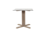 SKAAL COLLECTION - TABLE BISTRO CARREE AVEC PIED CENTRAL