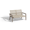 COPENHAGUE COLLECTION - FAUTEUIL BAS EMPILABLE 2 PLACES BEIGE