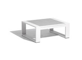 RANCHO COLLECTION - TABLE BASSE CARREE TOP CERAMIC