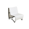 JET STREAM FAUTEUIL MODULAIR BLANC