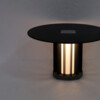 TECKALU COLLECTION TABLE BASSE RONDE LUMINEUSE NOIR