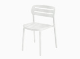 CROISETTE WIT SET VAN 4 STAPELBARE STOELEN